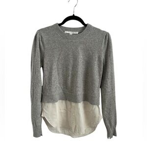 Veronica Beard Cashmere Silk Top, size small